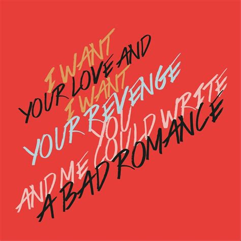 I want your bad romance lyrics